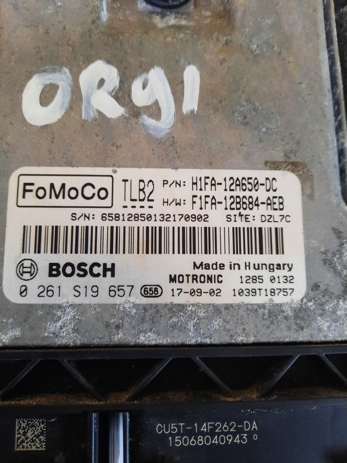 FoMoCo Bosch Motronic ECU H1FA-12A650-DC Motorregelapparaat, Ophalen of Verzenden