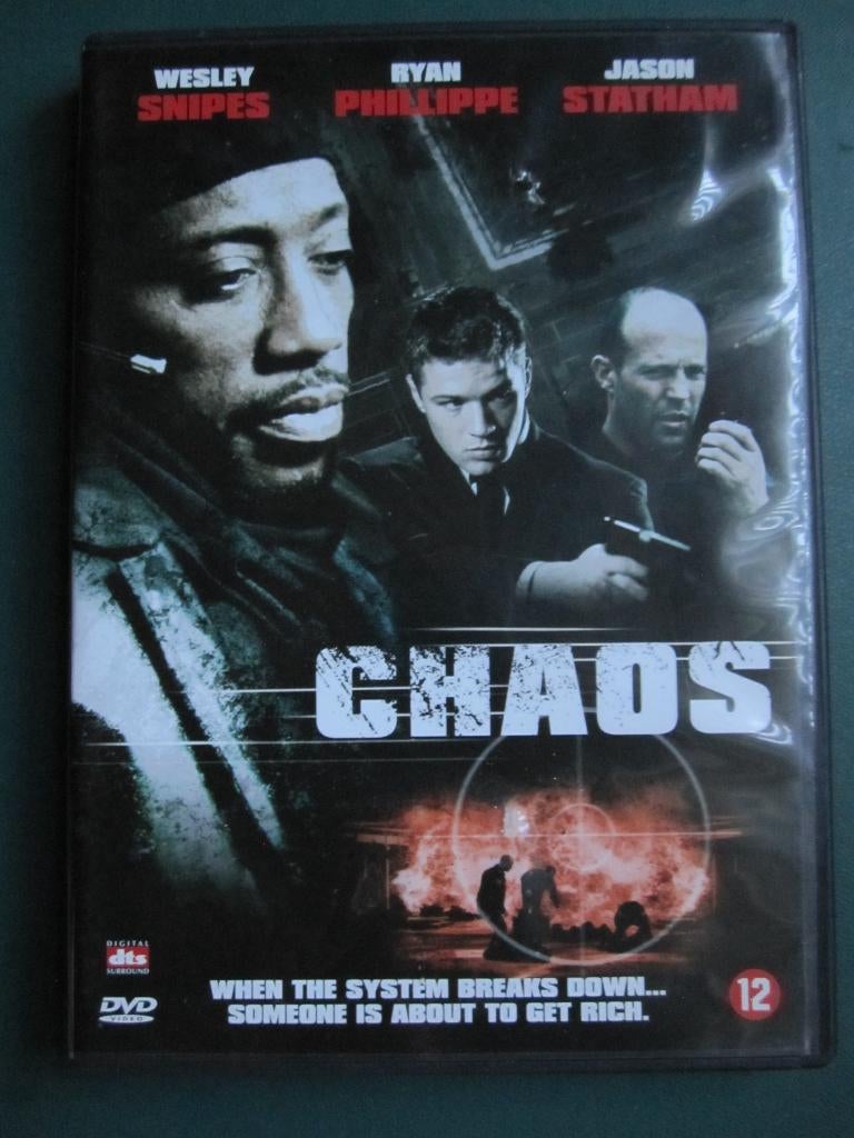 Chaos (2005), Vanaf 12 jaar, Ophalen of Verzenden, Zo goed als nieuw, Actiethriller