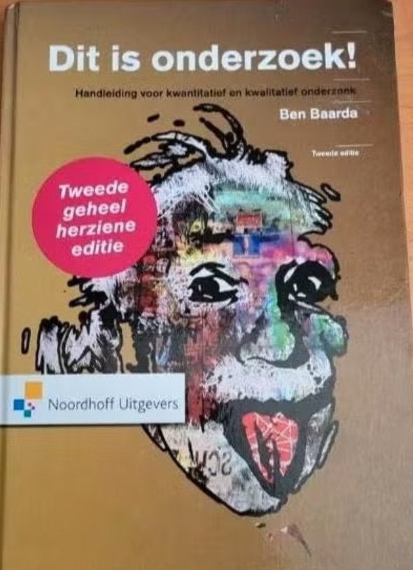 Dit is onderzoek!, Ophalen of Verzenden, Beta, Zo goed als nieuw, HBO