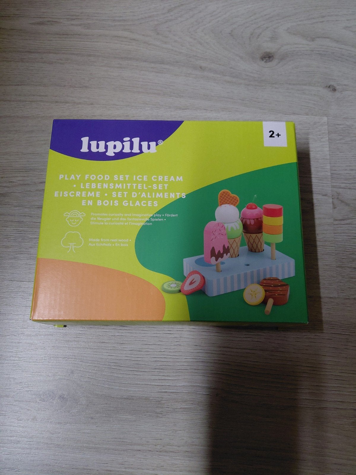 Houten ijsjesset Lupilu * nieuw*, Ophalen of Verzenden