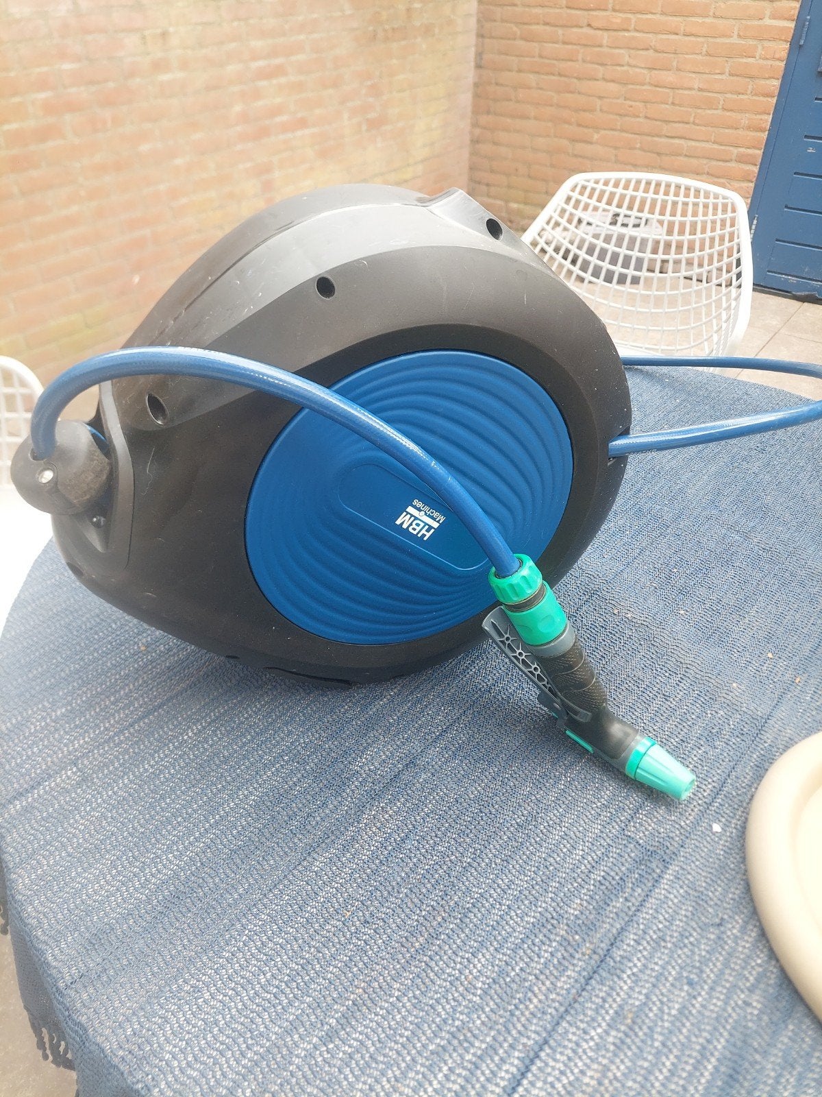 HBM Machines Automatische Tuinslanghaspel, Ophalen, Gebruikt, Tuinslanghaspel