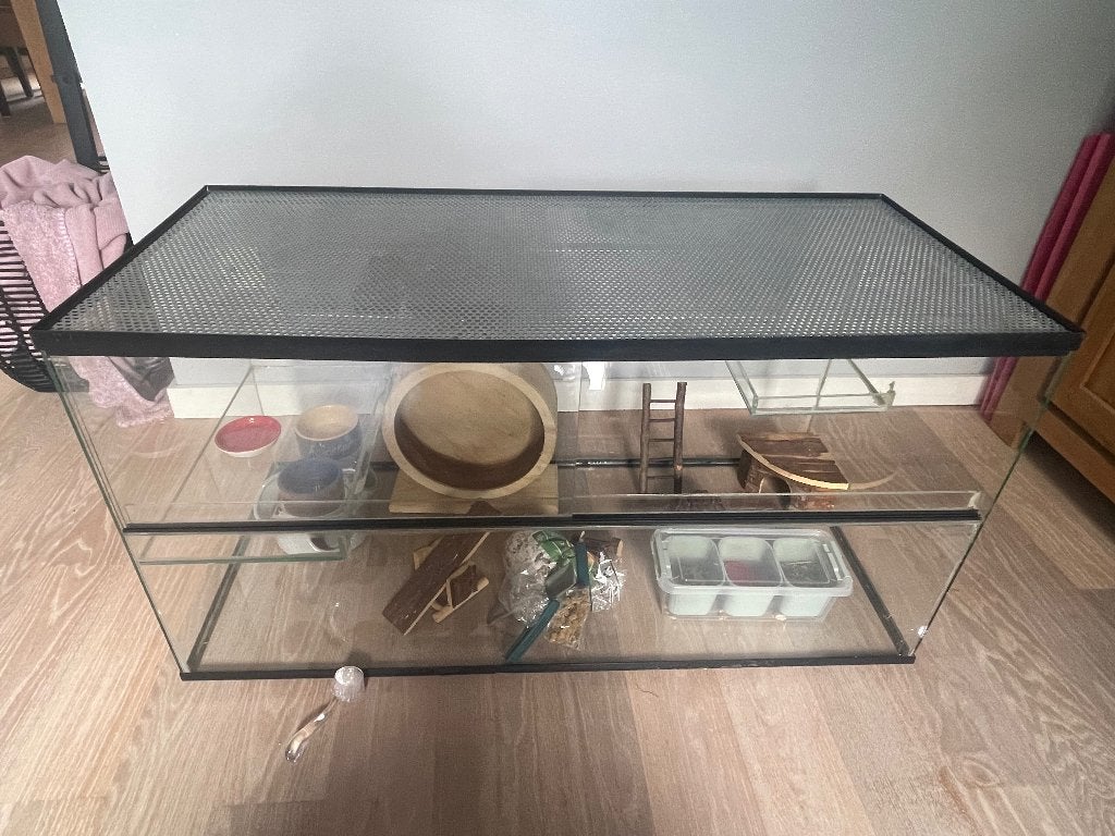 hamsterkooi, Dieren en Toebehoren, Kooi, Gebruikt, Cavia, 75 tot 110 cm