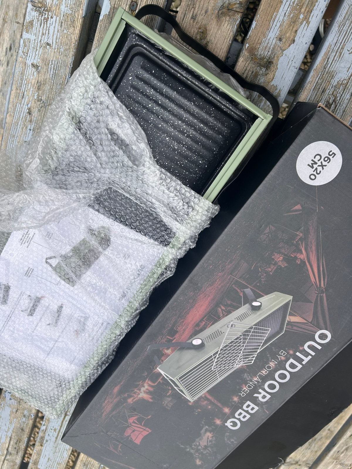 Nieuw houtskool Norländer bbq barbecue barbeque outdoor, Ophalen, Nieuw