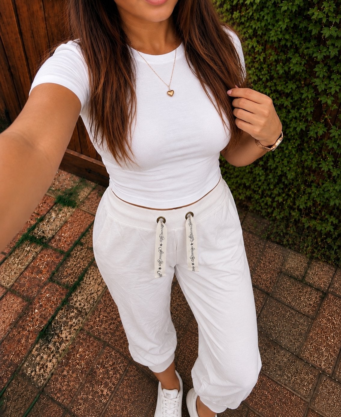 Nieuwe witte 3/4 broek van Shock Therapy, maat M, Maat 38/40 (M), Wit, Nieuw, Ophalen of Verzenden