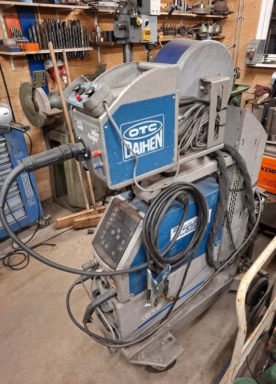 Tk OTC Daihen mig/mag Co2 lasapparaat., Doe-het-zelf en Verbouw, Gereedschap | Lasapparaten, Gebruikt, Co2, 150 tot 250 ampère