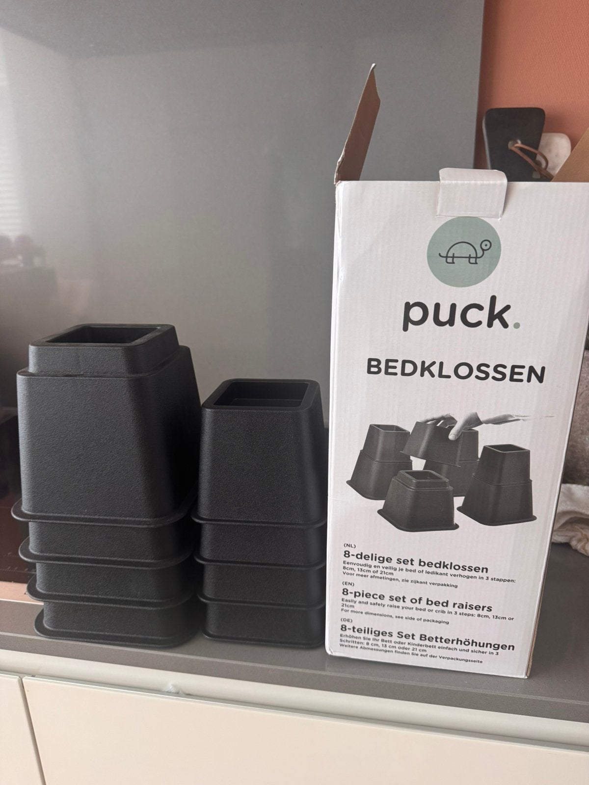Bedklossen, Ophalen, Zo goed als nieuw