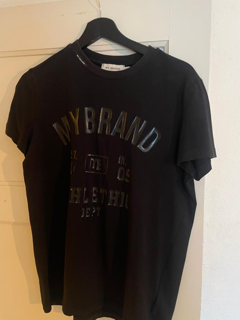 My brand t shirt, Ophalen of Verzenden, Zo goed als nieuw, Maat 48/50 (M), Zwart