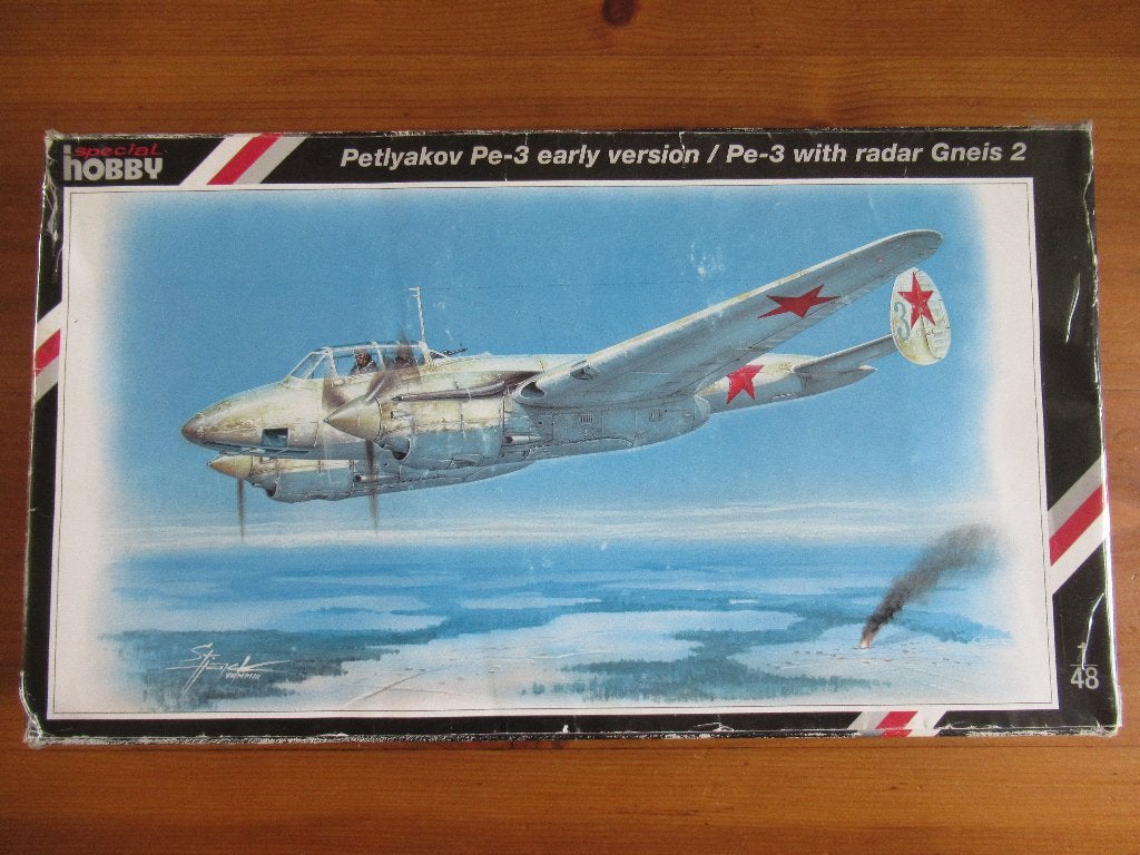 Petlyakov Pe-3 early version  (Special Hobby 1/48), Overige merken, Ophalen of Verzenden, Zo goed als nieuw, Groter dan 1:72
