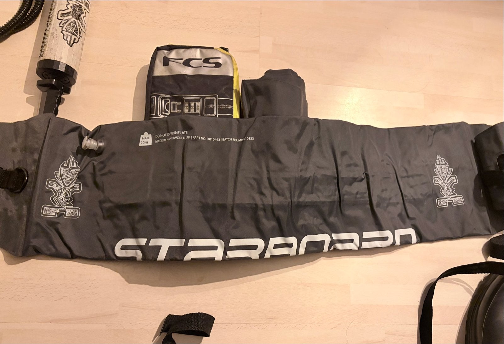 Starboard opblaasbare dakdrager met pomp, Auto diversen, Dakdragers, Ophalen of Verzenden, Zo goed als nieuw