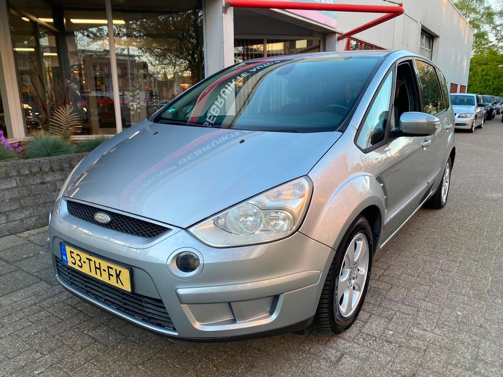 Ford S-Max 2.5 20V Turbo - Airco - Trekhaak - Inruil Mog !, Auto's, Ford, Voorwielaandrijving, Gebruikt, 1581 kg, 2521 cc