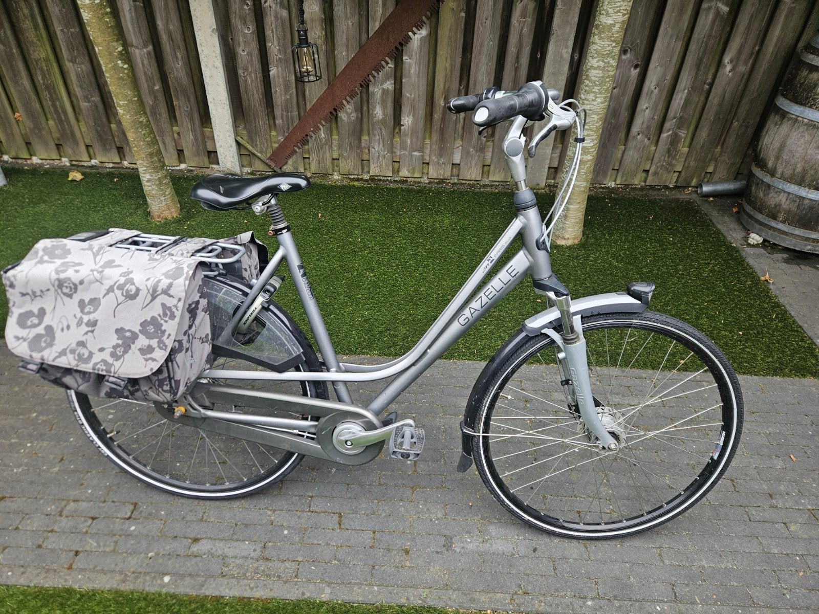 Prima Gazelle Paris Plus damesfiets framehoogte 57", 55 tot 59 cm, Ophalen, Gebruikt, Gazelle