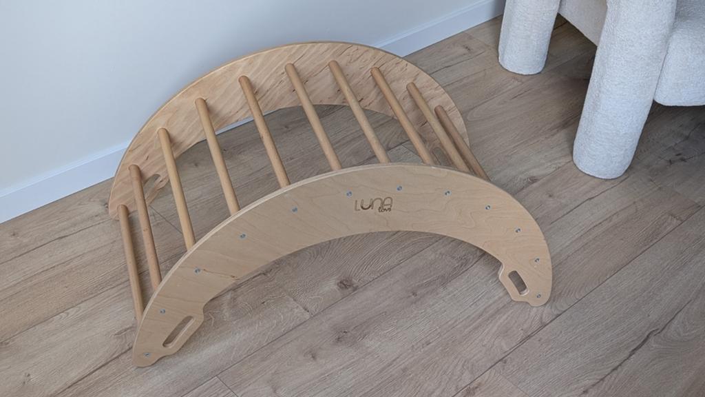 Luna Toys Naturel Houten Klimboog - nieuw, Kinderen en Baby's, Speelgoed | Houten speelgoed, Ophalen, Zo goed als nieuw