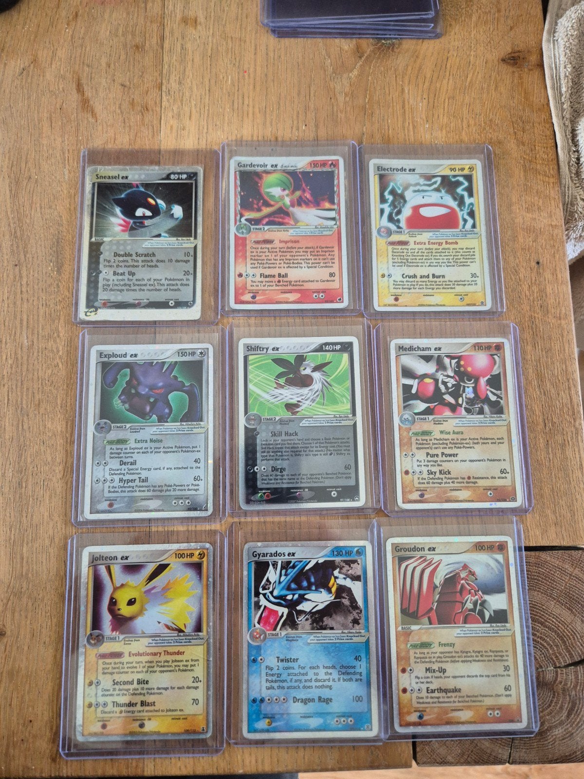 Pokémon EX kaarten collectie, Hobby en Vrije tijd, Ophalen of Verzenden, Gebruikt, Meerdere kaarten, Foil
