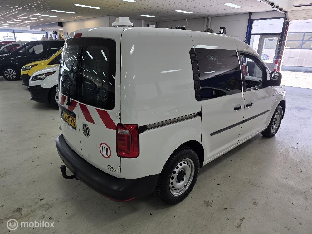 Volkswagen Caddy 2.0 TDI Airco Omvormer kasten, Gebruikt, 4 cilinders, Volkswagen, Wit