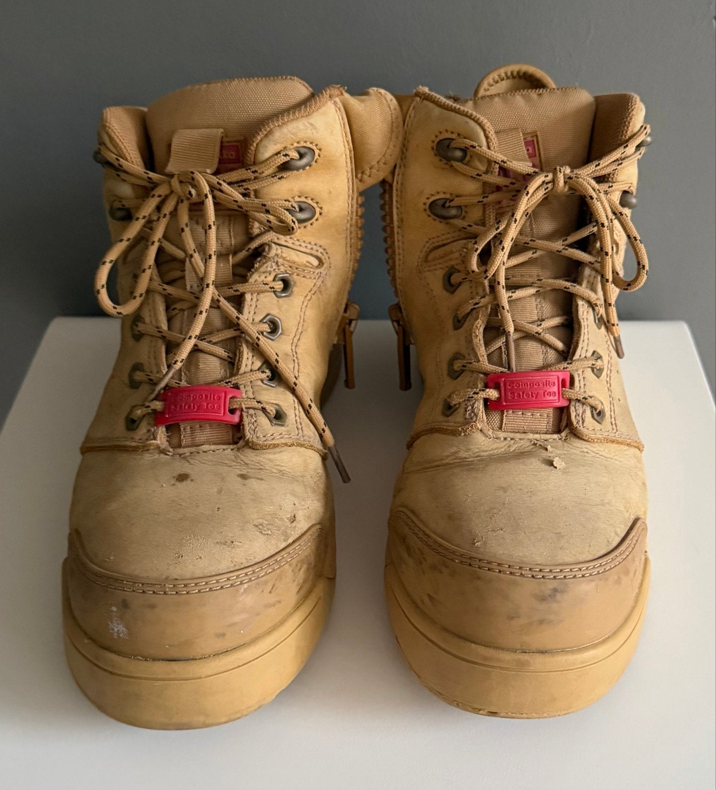 Dames veiligheidsschoen Hard Yakka cognac - Maat 41, Ophalen, Gedragen, Bruin, Werkschoenen