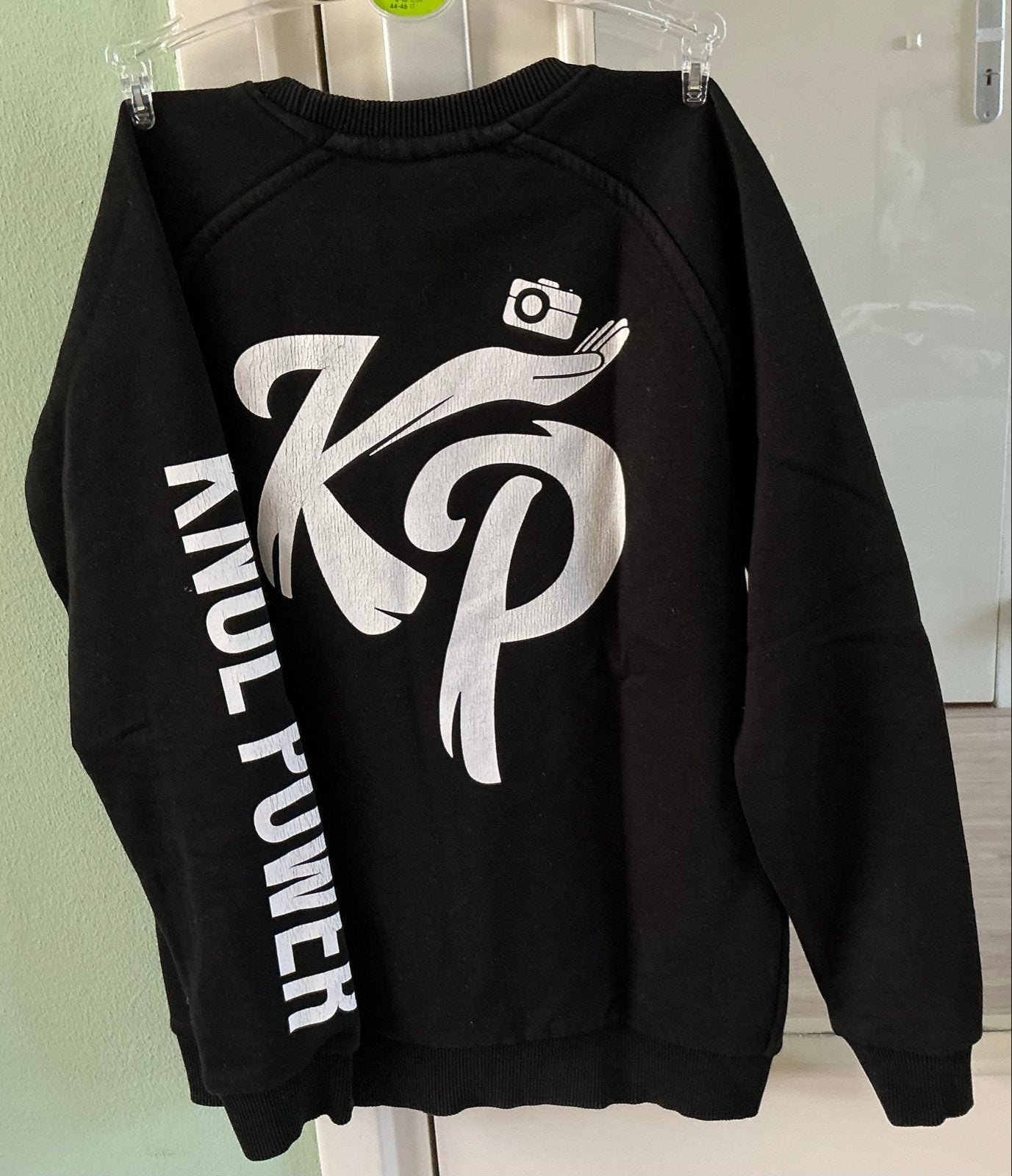Knol Power sweater zwart, Ophalen of Verzenden, Zo goed als nieuw, Jongen of Meisje, Trui of Vest