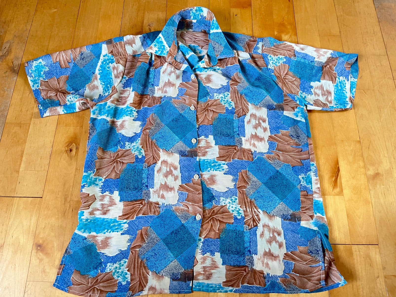 Vintage Blouse., Kleding | Heren, Overhemden, Ophalen of Verzenden, Zo goed als nieuw, Meerkleurig