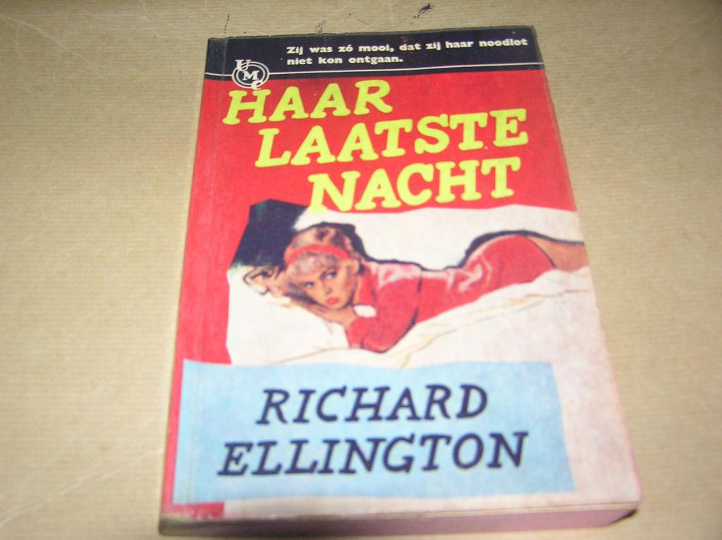 Richard Ellington/HAAR LAATSTE NACHT(UMC-Real 72), Ophalen of Verzenden, Zo goed als nieuw, Richard Ellington