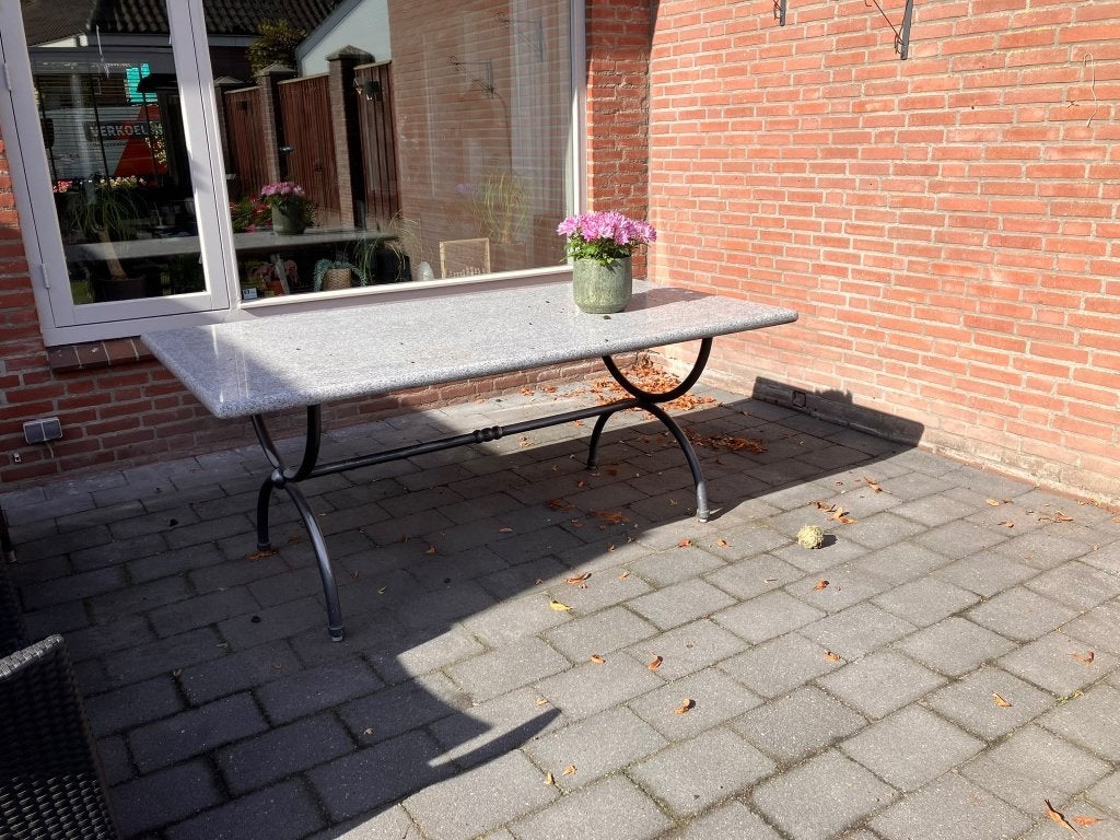 tuintafel, Ophalen, Gebruikt, Rechthoekig