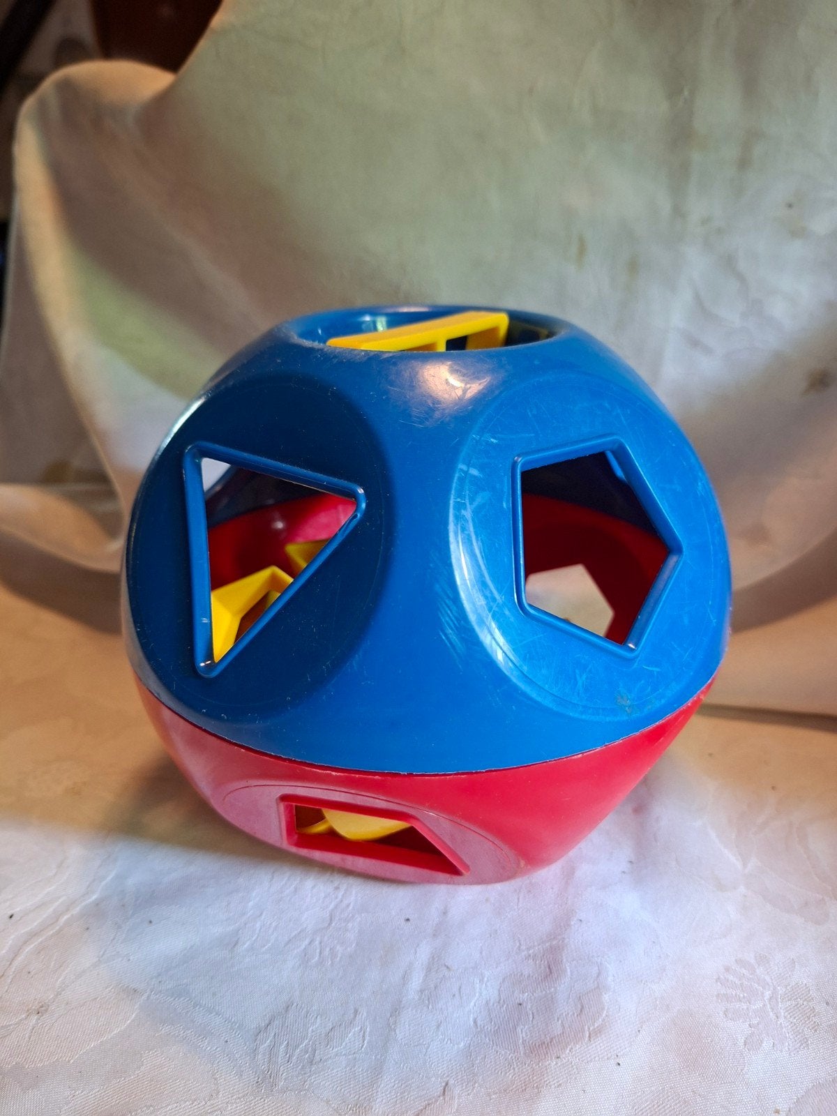 oude tupperware bal incl de blokjes, Verzenden