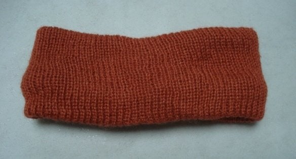 Nieuwe dames haarband muts terra kleur, Ophalen of Verzenden, Nieuw, Maat 38/40 (M), Muts