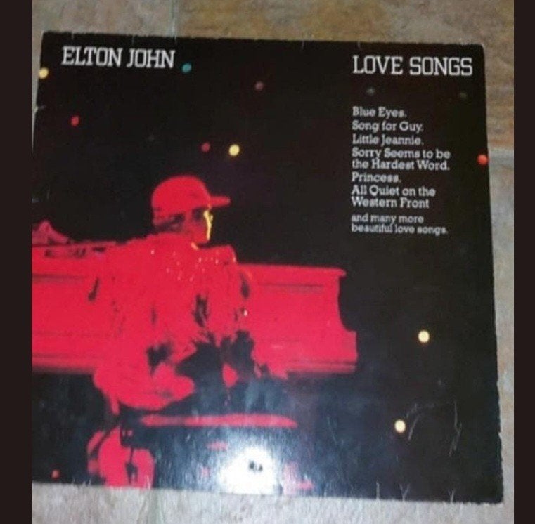 Vinyl/ LP --Elton John - Love Songs--, Ophalen of Verzenden, LP