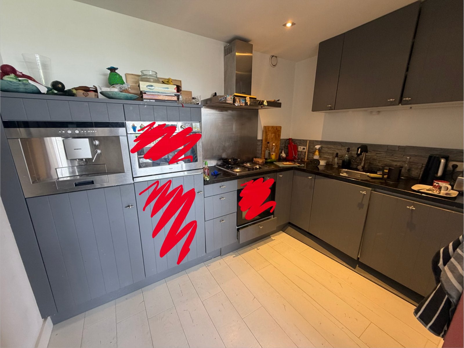 Keuken - GRATIS PER DIRECT AFHALEN, Ophalen, Gebruikt, Hoekkeuken, Composiet