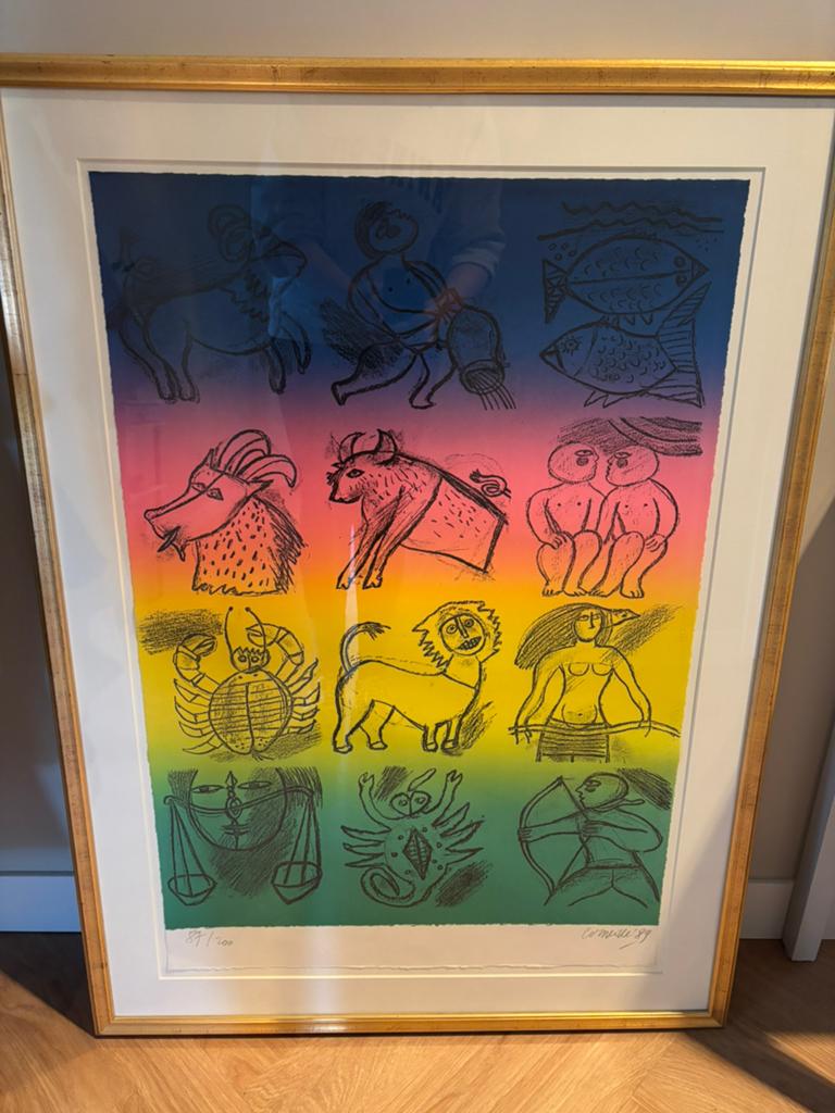 Corneille / sterrenbeelden zeefdruk 1989 87/200, Ophalen