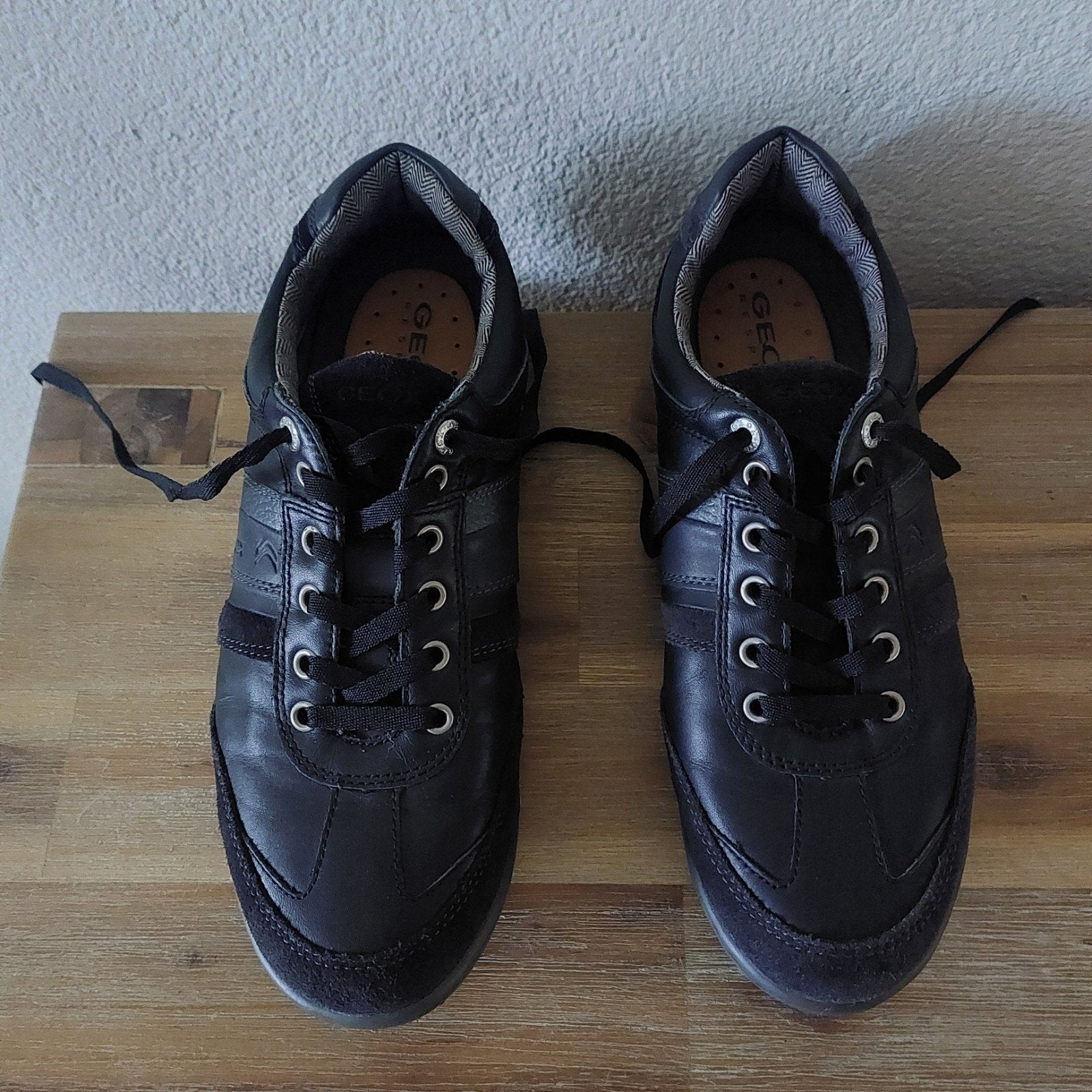Geox gympen maat 45, Kleding | Heren, Schoenen, Zwart, Ophalen of Verzenden, Geox, Sneakers of Gympen