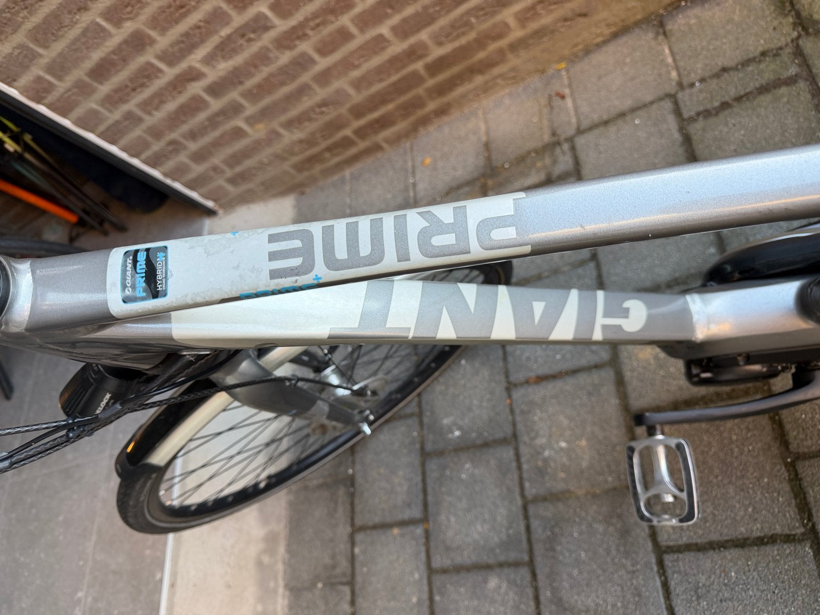 Giant Prime E+ 2 elektrische fiets - Framemaat 56-58 cm, Ophalen, Gebruikt, Giant, 55 tot 59 cm