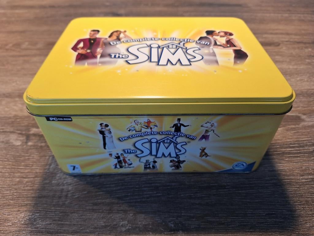 De complete collectie 'de Sims' PC blik compleet nieuwstaat, Spelcomputers en Games, Games | Pc, Zo goed als nieuw, Simulatie