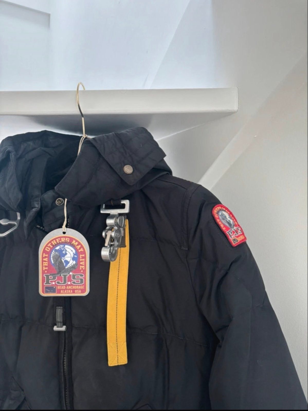 Parajumpers jas met kleine defecten, Ophalen of Verzenden, Gedragen, Zwart