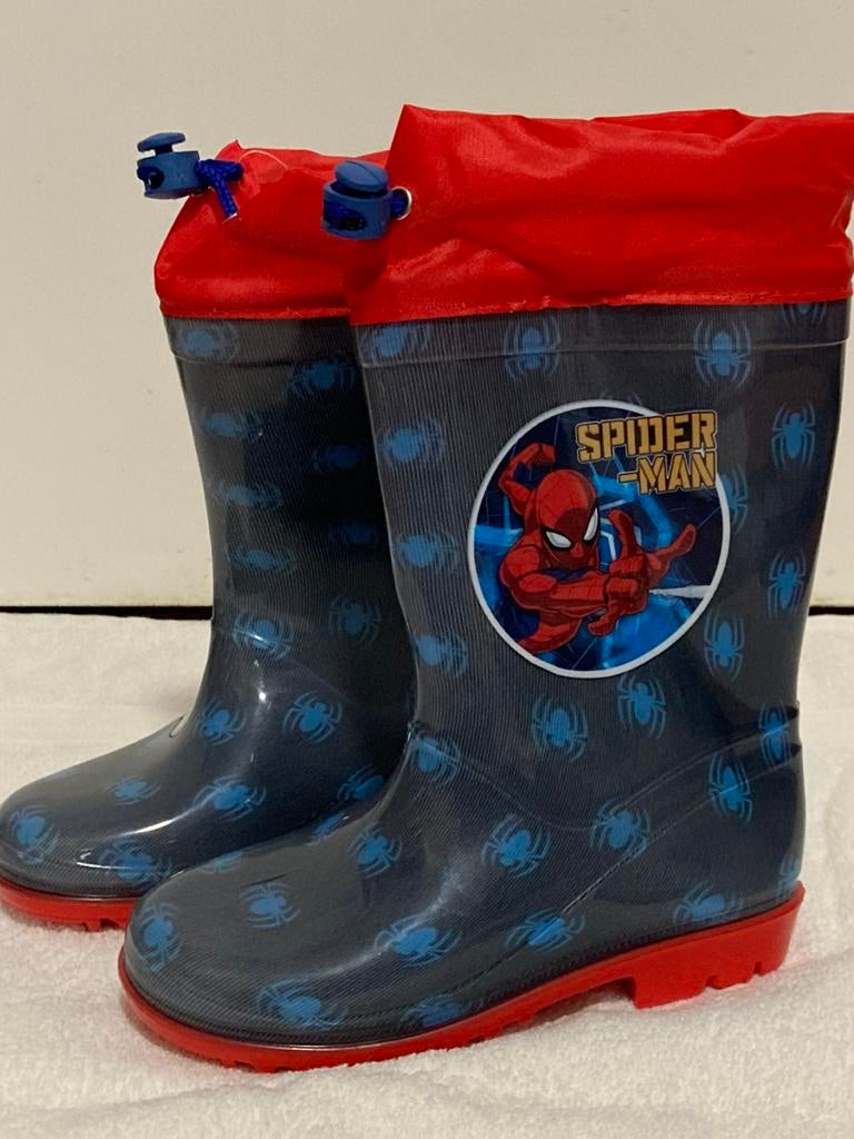 Nieuwe Spider-Man marvel regenlaarzen maat 24, Laarsjes, Nieuw, Ophalen of Verzenden, Jongetje