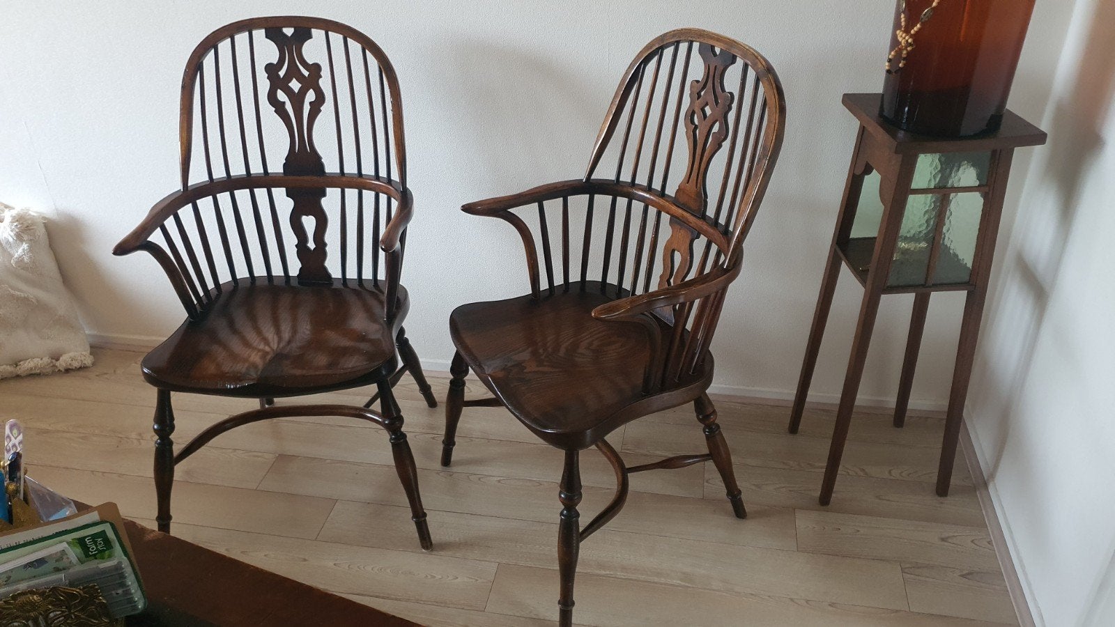 antieke Windsor armstoelen ., Ophalen of Verzenden