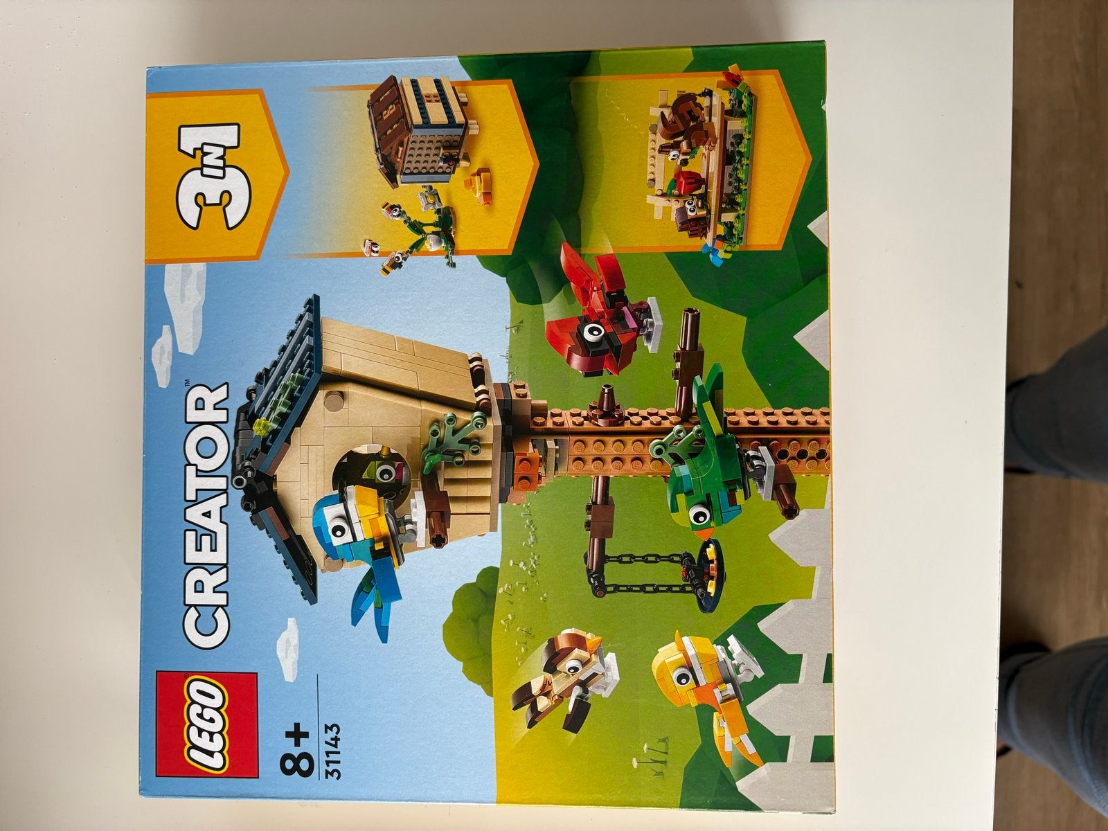 LEGO Creator 3in1 Vogelnestje 31143 - Compleet met doos en h, Ophalen of Verzenden, Zo goed als nieuw