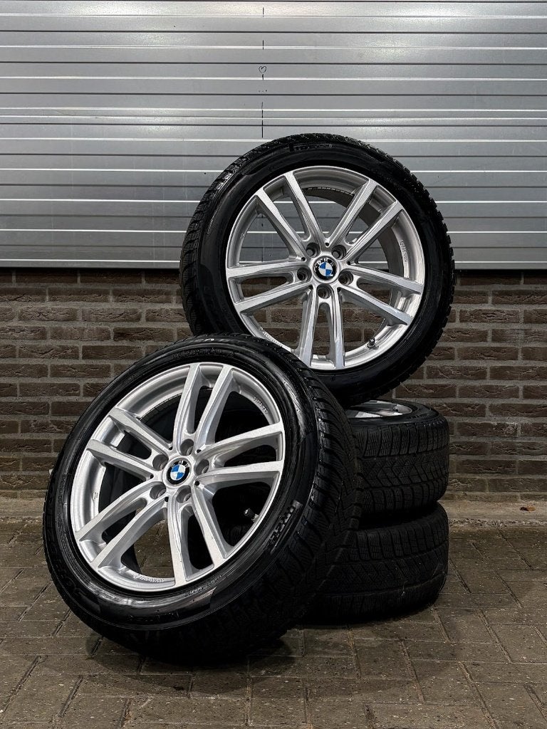 BMW X1 X2 MINI RIAL 18 Inch Winterset | Pirelli | Runflat, Auto-onderdelen, Ophalen, 18 inch, Gebruikt, Banden en Velgen