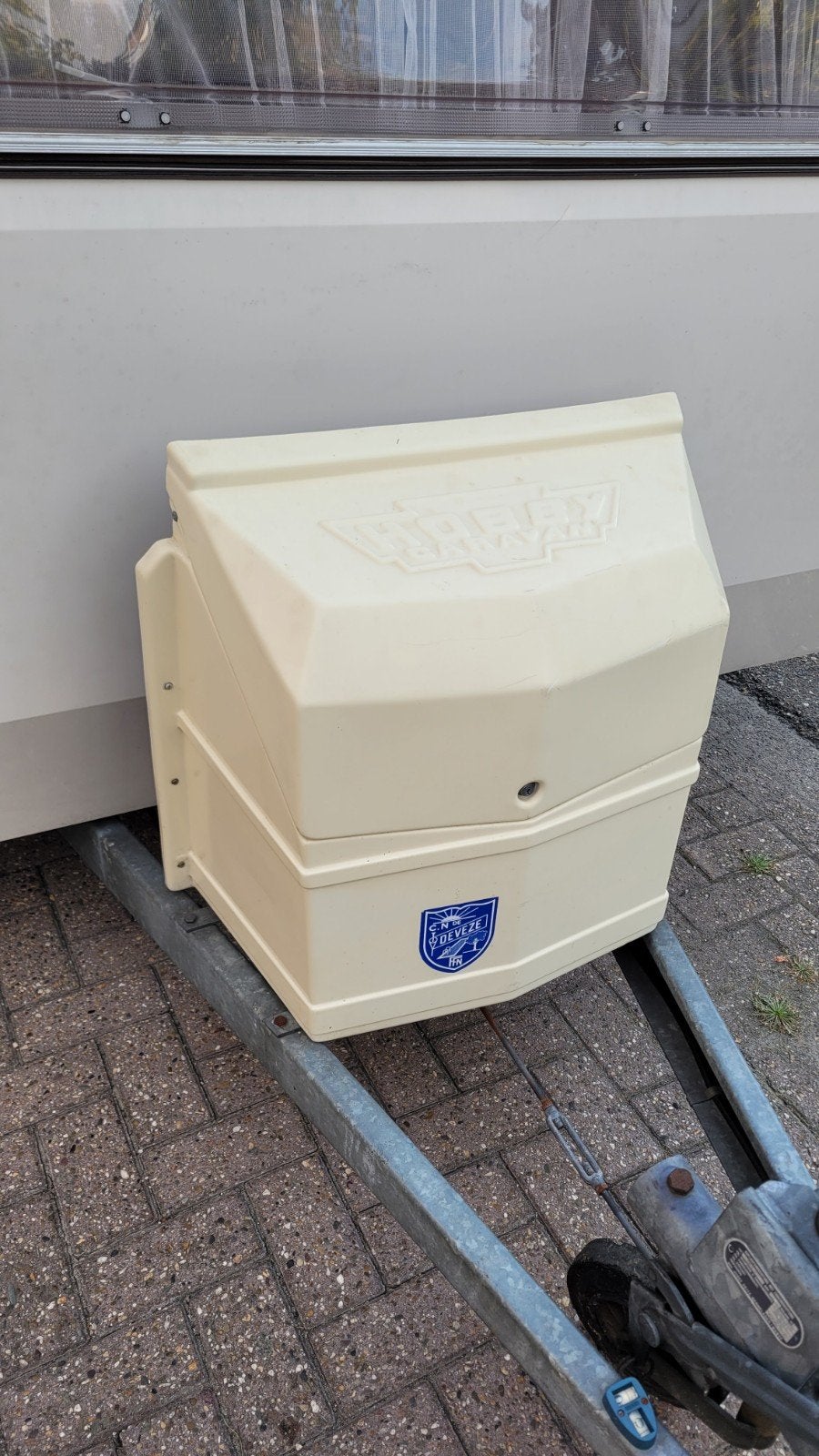 disselbak orgineel oltimer klassieke caravan hobby, Caravans en Kamperen, Ophalen, Gebruikt