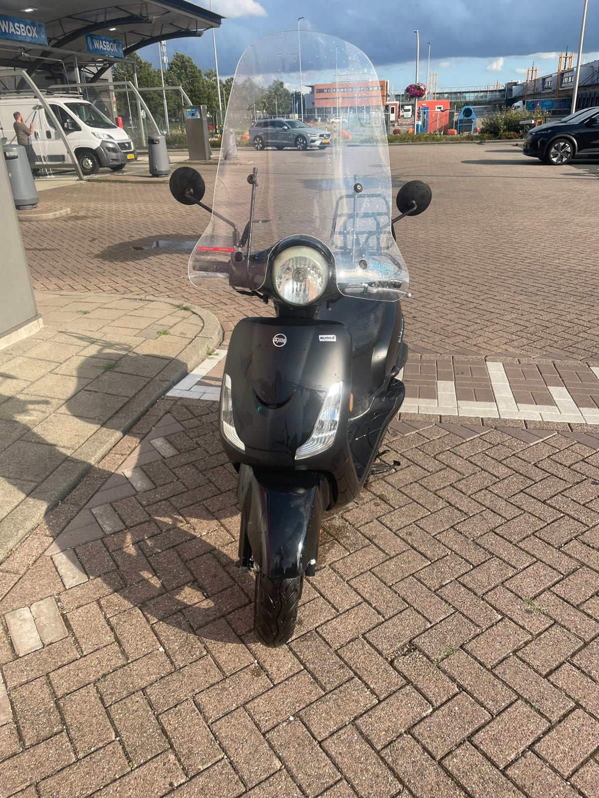 Scooter Sym fiddle 2, Fietsen en Brommers, Scooters | SYM, Ophalen, Gebruikt, Maximaal 45 km/u, Benzine