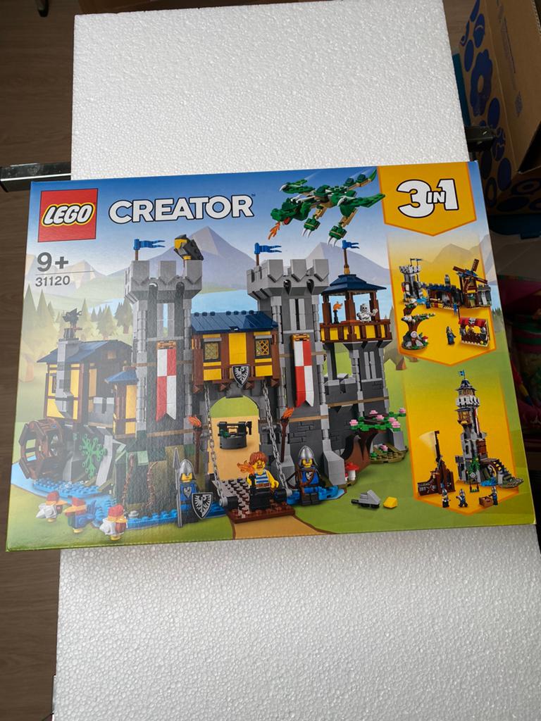 Lego creator 31120 kasteel, Kinderen en Baby's, Speelgoed | Duplo en Lego, Lego, Nieuw, Ophalen of Verzenden, Ongeopend/sealed