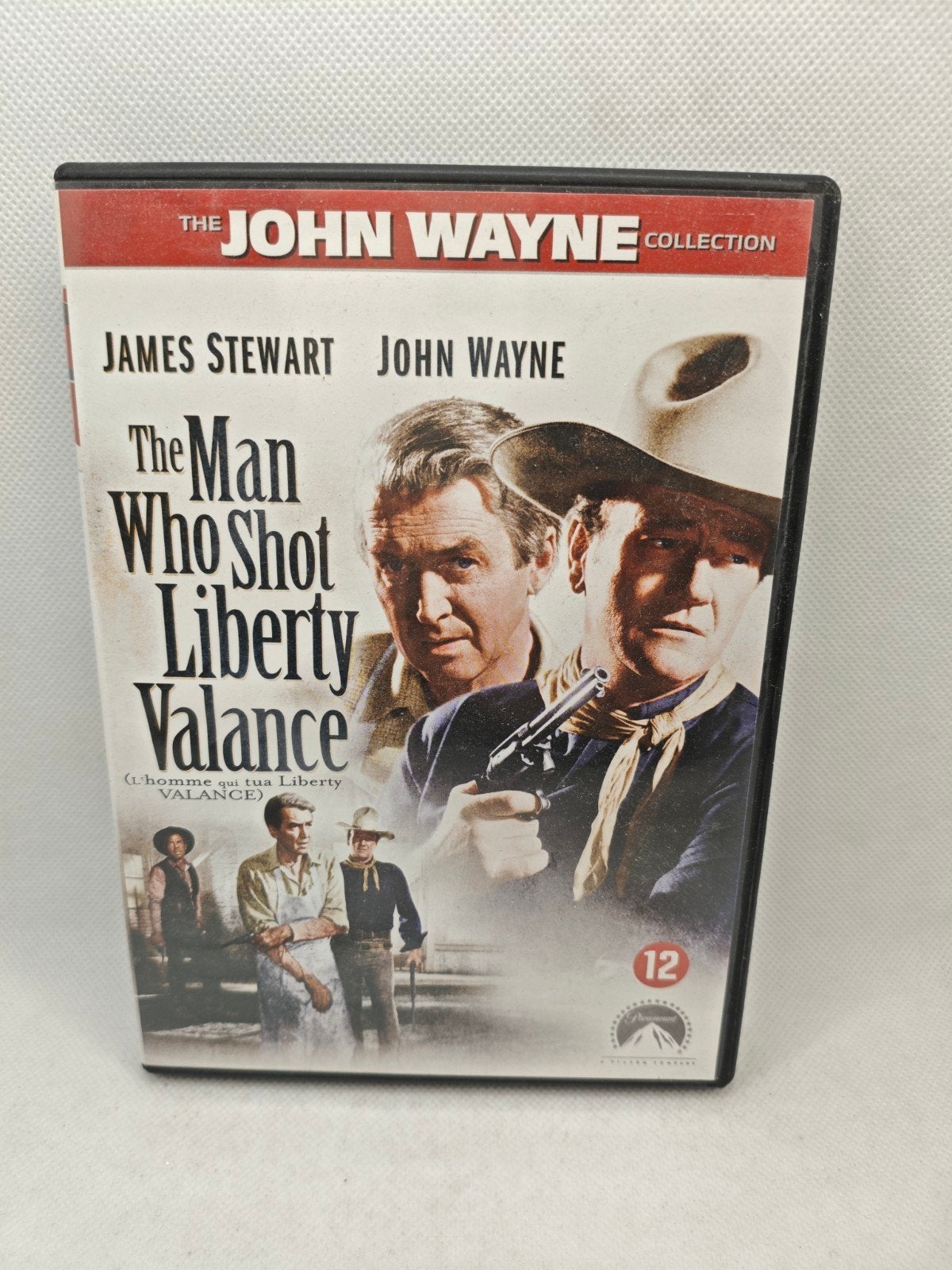 The man who shot Liberty valance dvd, Alle leeftijden, Ophalen of Verzenden, Zo goed als nieuw