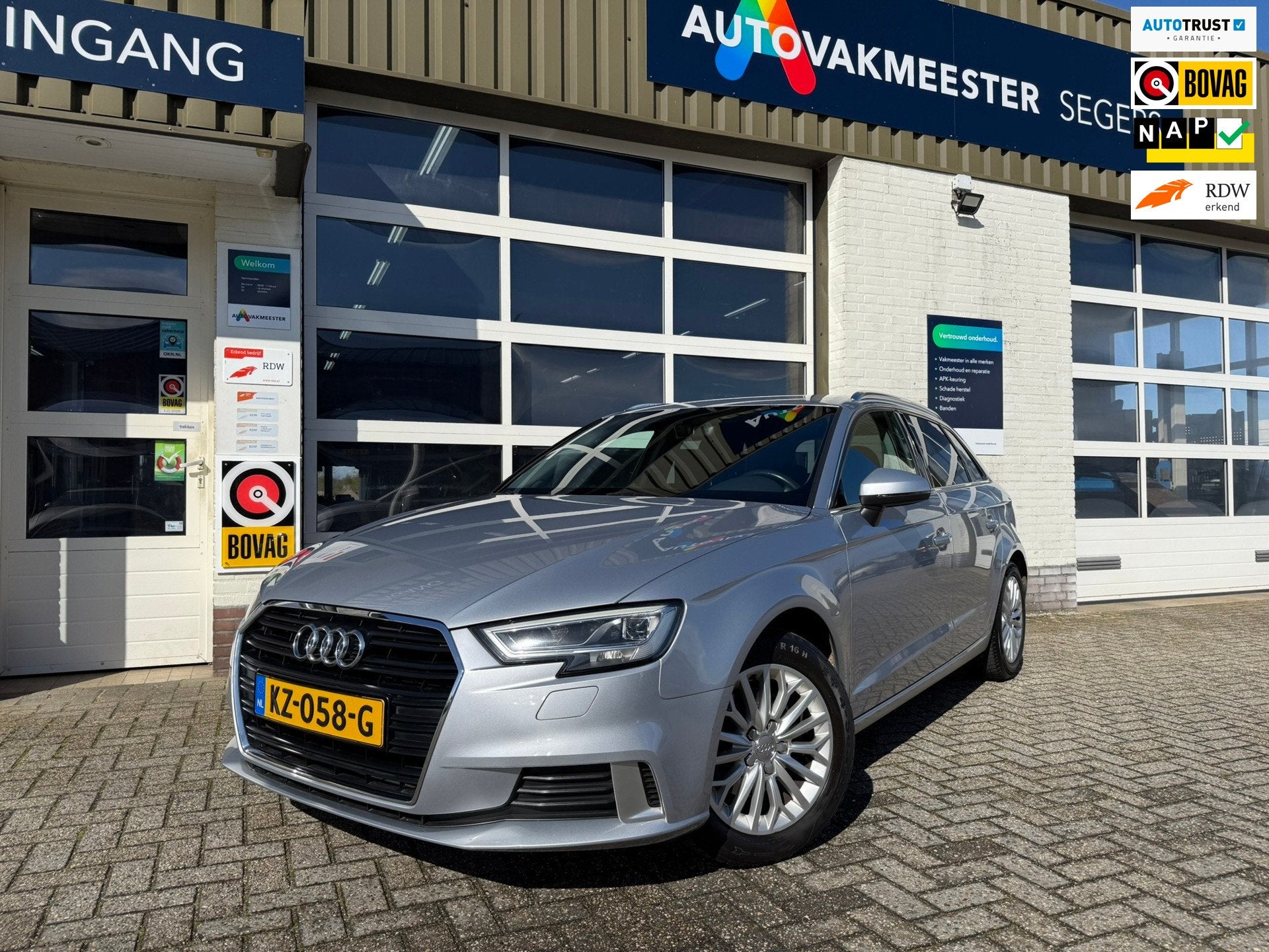 Audi A3 Sportback 1.0 TFSI Sport Lease Edition|NAP|Cruise|Cl, Auto's, Audi, Stof, Gebruikt, Origineel Nederlands, Bedrijf