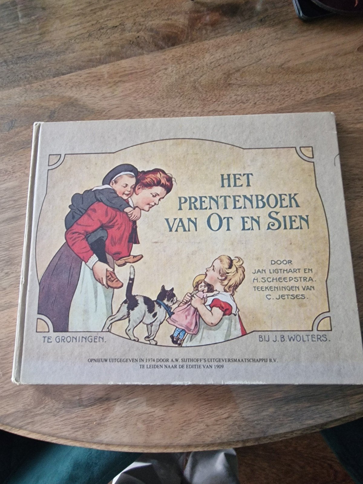 Het Prentenboek van Ot en Sien - Jan Ligthart, Boeken, Prentenboeken en Plaatjesalbums, Ophalen of Verzenden, Gelezen, Jan Ligthart en H. Scheepstra
