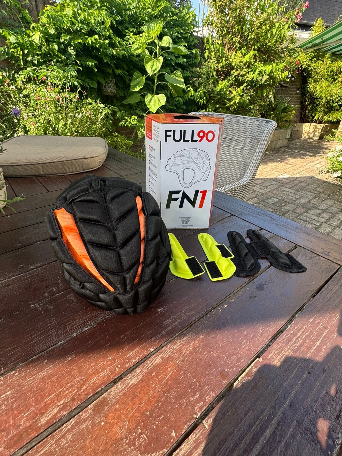 Full 90 fn1 keepershelm L, Maat L, Ophalen of Verzenden, Zo goed als nieuw, Overige typen