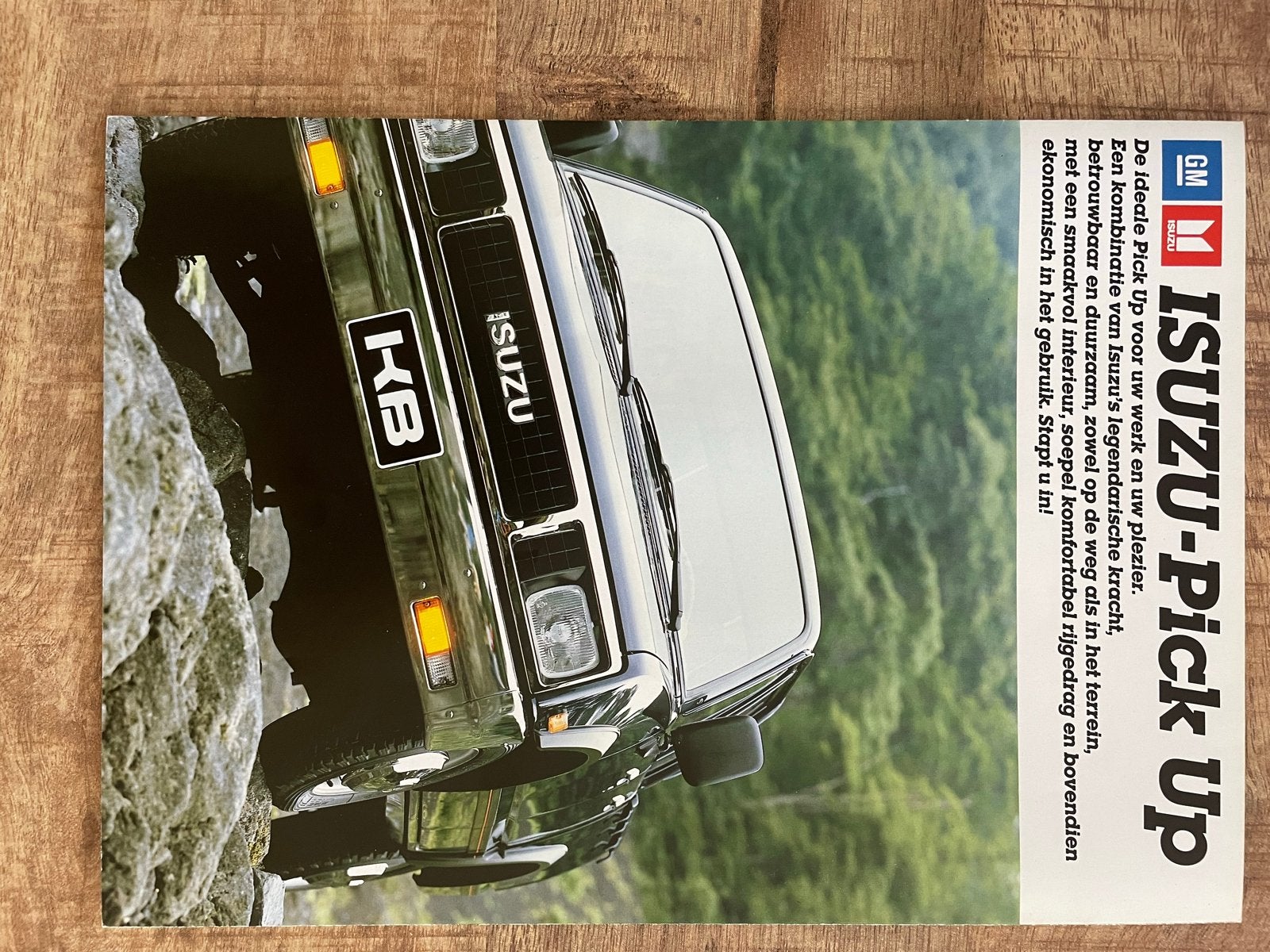 Isuzu Pick-Up brochure - 4x2 en 4x4 modellen, Ophalen of Verzenden, Zo goed als nieuw, Overige merken