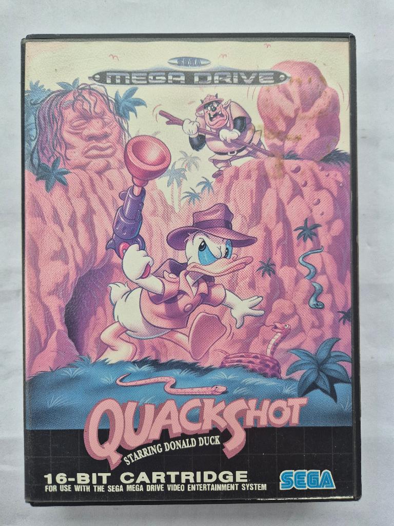 QUACKSHOT, Spelcomputers en Games, Games | Sega, Gebruikt, 1 speler, Racen en Vliegen, Ophalen of Verzenden