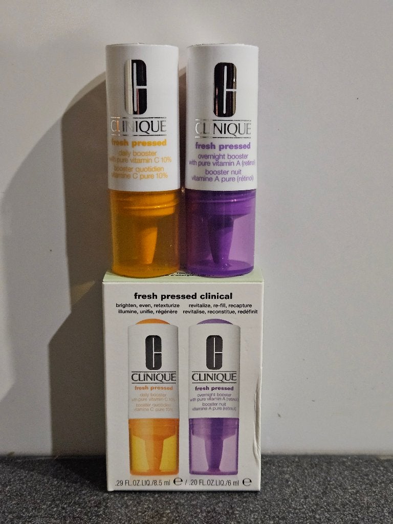 Clinique Fresh Pressed Clinical Duo, Gehele gezicht, Nieuw, Ophalen of Verzenden, Nvt