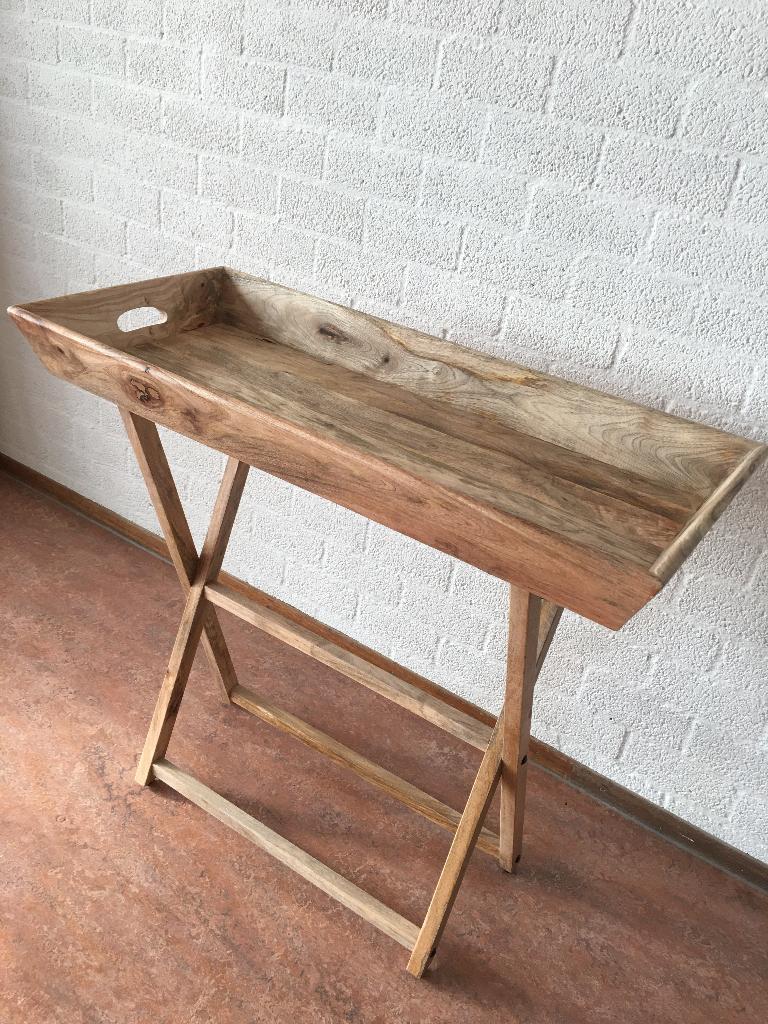 Nieuwe SKLUM Sidetable - Groot Formaat, Huis en Inrichting, Ophalen, 100 tot 150 cm, Zo goed als nieuw, 25 tot 50 cm