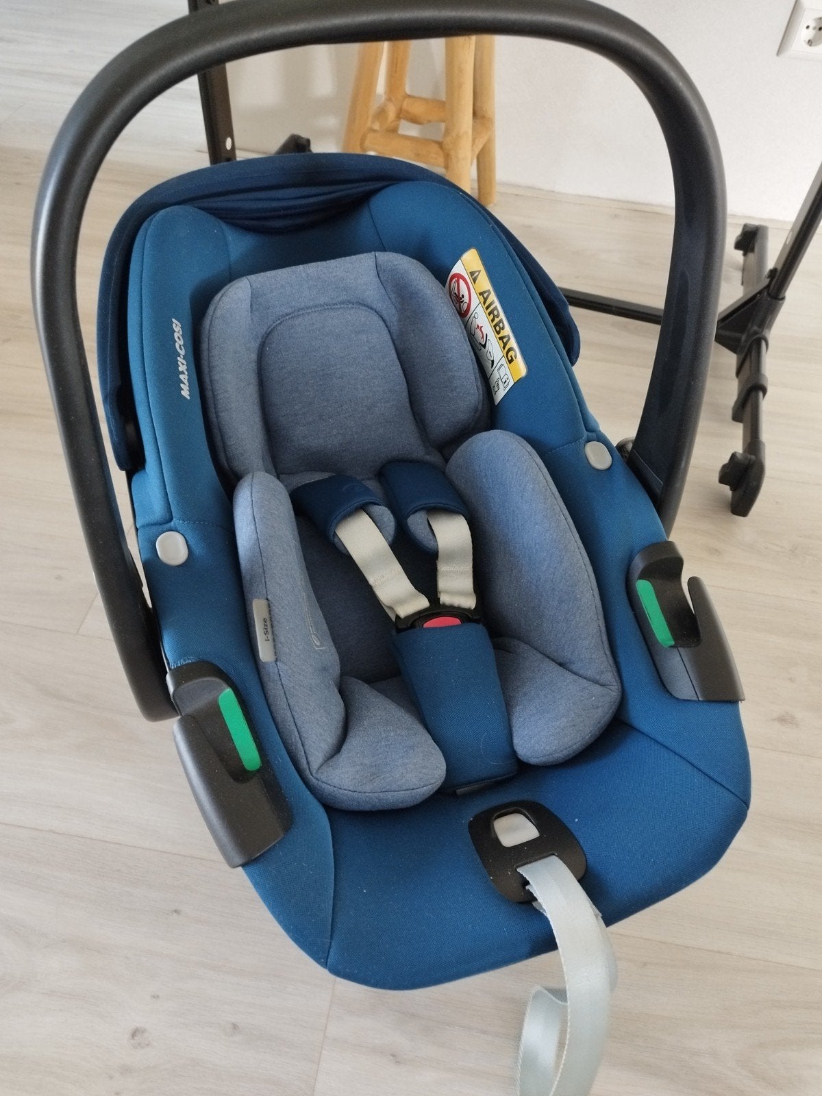 Maxi Cosi Pebble blauw + Isofix 360, Gebruikt, Isofix, Maxi-Cosi, Ophalen