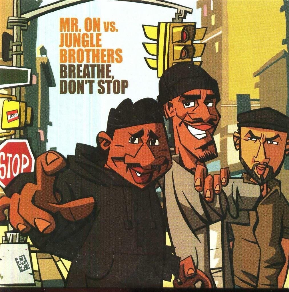 cd-single van Mr. On vs. Jungle Brothers - Breathe, Verzenden, Zo goed als nieuw, Pop