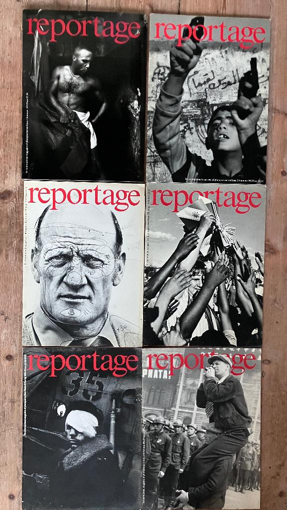 Exemplaren van fototijdschrift Reportage, Ophalen of Verzenden, Gelezen